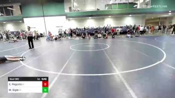 65 lbs Consi Of 4 - Elijah Pagonis, OK vs Mason Sigle, PA