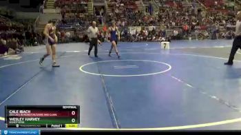 152 lbs Semifinal - Cale Ibach, Des Lacs Burlington/Lewis And Clark vs Wesley Harvey, Bishop Ryan