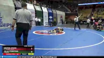 106 lbs Cons. Round 1 - Micah Perryman, Lebanon vs Ashton Atkins, Ft. Zumwalt South