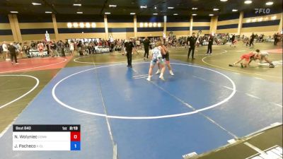 150 kg Semifinal - Nathaniel Wolyniec, Connecticut vs Joshua Pacheco, X-clusive Wrestling