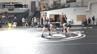 124 lbs Cons. Round 2 - Richele Reyes, Penn State Altoona vs Kallie Bower, York