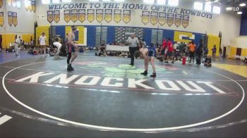 132 lbs Round 2 (8 Team) - Eli Rozier, Black Hive vs Cole Webb, Cocoa Beach WC