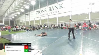 120 lbs Round 2 (4 Team) - Kylan Xoumphonphackdy, Westlake vs Brayden Bosh, Devils Wrestling Club