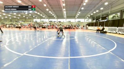 120 lbs Rr Rnd 1 - Lillyann Kirsch, Southern Fire - HSG vs Grace Kenna, Doughgirls - HSG