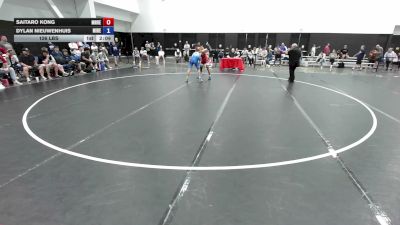 126 lbs Saitaro Kong, Minnesota Red vs Dylan Nieuwenhuis, Team Michigan Red