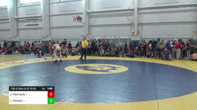 139-E Mats 6-10 10:15am lbs Round Of 32 - Jacob Kennedy, NY vs Logan Powell, PA