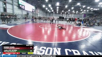 78 lbs Cons. Round 3 - Caellum Acorn, Deer Park Ironman WC vs Soren Vogel, Punisher Wrestling Company