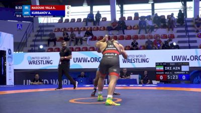 125 kg 1/4 Final - Amirreza Masoumi Valadi, Iran vs Jonovan Smith, Puerto Rico