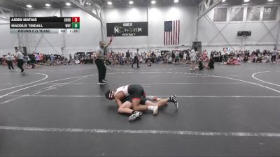 120 lbs Round 2 (4 Team) - Aiden Matias, Cordoba Trained vs Maddux Tindall, Whitted Trained
