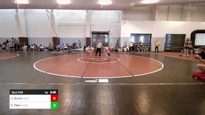 133 lbs Consi Of 8 #1 - Jaxson Guinn, Unaffiliated HS vs Caiden Pelc, Newberry