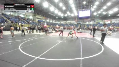 120 lbs Semifinal - Wyatt Eddy, Other Team vs Kaius Rivera, Team Montana