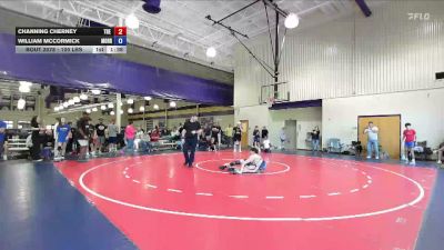 100 lbs Consolation - Channing Cherney, The Storm Wrestling Center vs William McCormick, Morris Fitness Wrestling Club