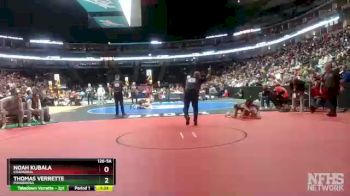 126-5A Quarterfinal - Noah Kubala, Chaparral vs Thomas Verrette, Ponderosa