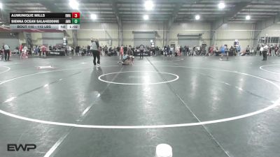 112 lbs Round Of 16 - Aumunique Mills, Roundtree Wrestling Academy vs Sienna Ocean Salaheddine, Arete Wrestling Academy
