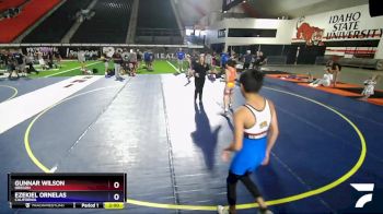 101 lbs Quarterfinal - Gunnar Wilson, Oregon vs Ezekiel Ornelas, California