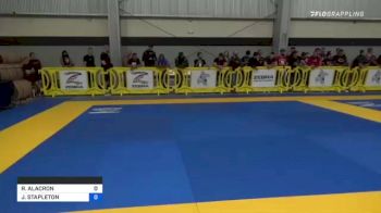 RICHARD ALACRON vs JOHN STAPLETON 2021 Pan IBJJF Jiu-Jitsu No-Gi Championship