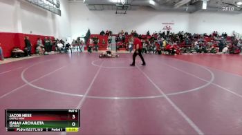 120 lbs Cons. Round 4 - Jacob Ness, Castle View vs Isaiah Archuleta, Skyview