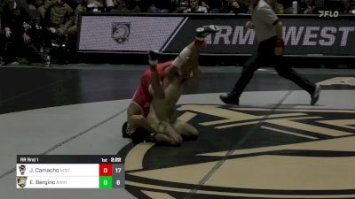 125 lbs Rr Rnd 1 - Jakob Camacho, NC State vs Ethan Berginc, Army