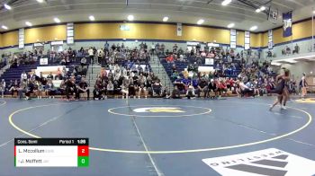 100 lbs. Cons. Semi - Jacie Moffett, Jay vs Lilly Mccollum, Eureka