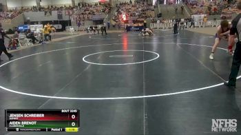 AA 182 lbs Semifinal - Aiden Brenot, Clarksville vs Jensen Schreiber, Summit