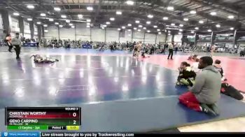 60 lbs Round 3 - Christain Worthy, Scorpions vs Geno Carpino, PA Yellow