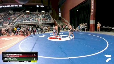 190 lbs Round 1 - Anthony Martinez, Rawlins Wrestling Club vs Jace Butler, Windy City Wrestlers