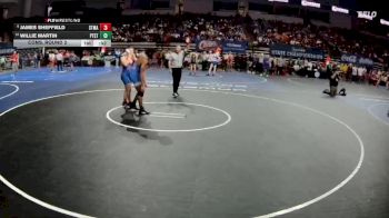 D 3 165 lbs Cons. Round 2 - Willie Martin, Patrick Taylor - Science/Tech. vs James Sheffield, St. Mary`s