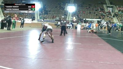 1A-4A 126 Quarterfinal - Justin Thomas, Reeltown vs Kason Yancey, Oak Grove
