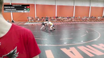 149 lbs Cons. Round 2 - Tiernan Boots, Marian University (IN) vs Preston Auld, Cleary University