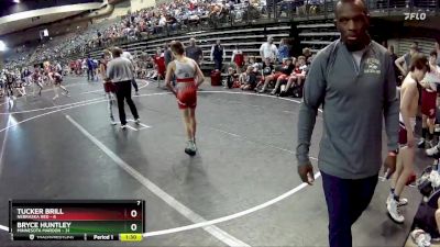 85 lbs Round 4 (6 Team) - Bryce Huntley, Minnesota Maroon vs Tucker Brill, Nebraska Red