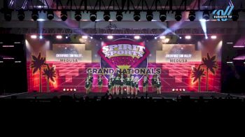 CheerForce Simi Valley - Medusa [2025 L3 Junior - Small Day 3] 2025 Spirit Sports Grand Nationals