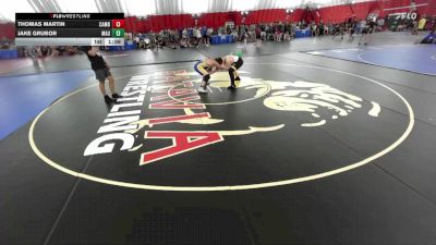 165 lbs Round 2 (8 Team) - Thomas Martin, Cameron B vs Jake Grubor, Mauston