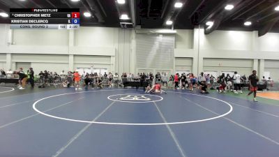 113 lbs Cons. Round 3 - Christopher Metz, GA vs Kristian DeClercq, IL