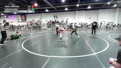 109 lbs Round Of 16 - Renzy LeProwse, Other Team vs LeShaun James, Ganado WC
