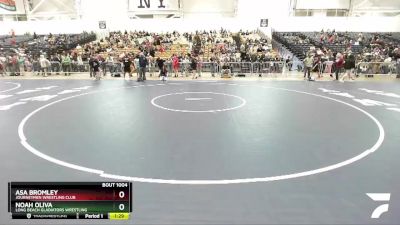 120 lbs Champ. Round 1 - Asa Bromley, Journeymen Wrestling Club vs Noah Oliva, Long Beach Gladiators Wrestling