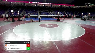 132 lbs Round Of 32 - Nicholas Ugolini, Agawam vs Navi Vangphoumy, Greater Lowell