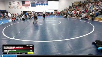 155 lbs Semifinal - Eva Anderson, Sheridan vs CharlieMarie Jackson, Burns/Pine Bluffs