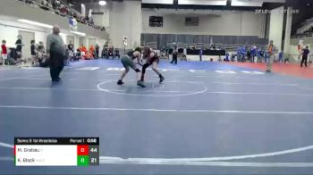 130 lbs Semis & 1st Wrestleback (8 Team) - Kashton Black, Holdingford vs Madilyn Grabau, Pine Island