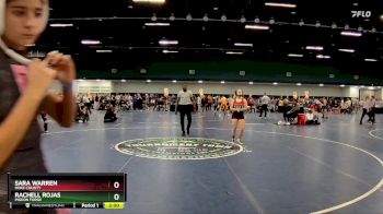 107 lbs Quarterfinal - Sara Warren, Hoke County vs Rachell Rojas, Pigeon Forge
