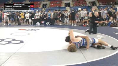 157 lbs Cons. Sub-rd Of 32 - Carlos Valdiviezo, California vs Grady Neal, Illinois