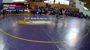 117 lbs Cons. Round 2 - Rebecca Ridling, D`Youville vs Karley Perrini, Felician