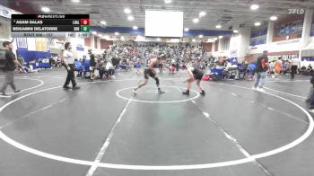 157 lbs Champ. Round 2 - Benjamin DeLaTorre, South Hills Hs vs Adam Salas, Los Alamitos