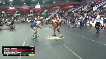 171 lbs Cons. Semi - Carlos Garcia, Oakdale vs Brayden Gautreau, Northern Exposure WC