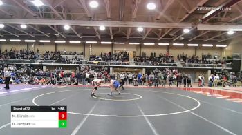 195 lbs Round Of 32 - Michael Gilrein, Ludlow vs David Jacques, Salem