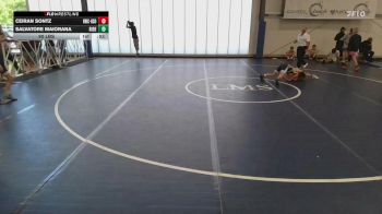 90 lbs Rr Rnd 3 - Ceiran Sontz, Ruthless Black vs Salvatore Maiorana, Ride Out Wrestling Club