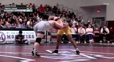 165 lbs Timothy Cowan, California Baptist vs Shawn Taylor, West Virginia