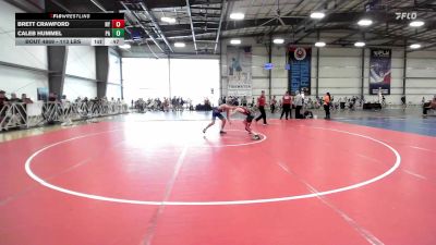 113 lbs Consi Of 16 #2 - Brett Crawford, NY vs Caleb Hummel, PA