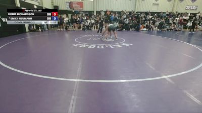 138 Open Cons. Round 2 - Emily Neumann, Central Methodist University vs Dorie Richardson, Central Methodist University