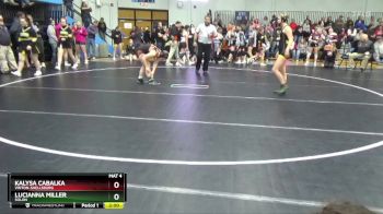 JV-6 lbs Round 3 - Lucianna Miller, Solon vs Kalysa Cabalka, Vinton-Shellsburg