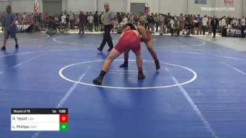 170 lbs Round Of 16 - Rune Tepolt, Lions Wrestling Club vs Loren Phillips, Somerton